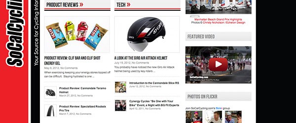 SoCalCycling.com Launches New Web Site