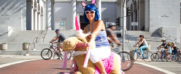 Photos & Report: CicLAvia Rocks the Streets of LA with a Party on Wheels