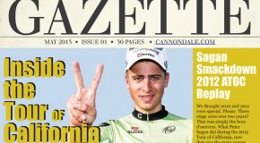 Cannondale Gazette Digital Newspaper Gets Inside the Tour of California