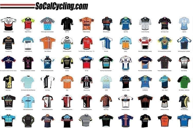 Have Your 2018 Cycling Team & Club Jersey Featured on Socalcycling.com