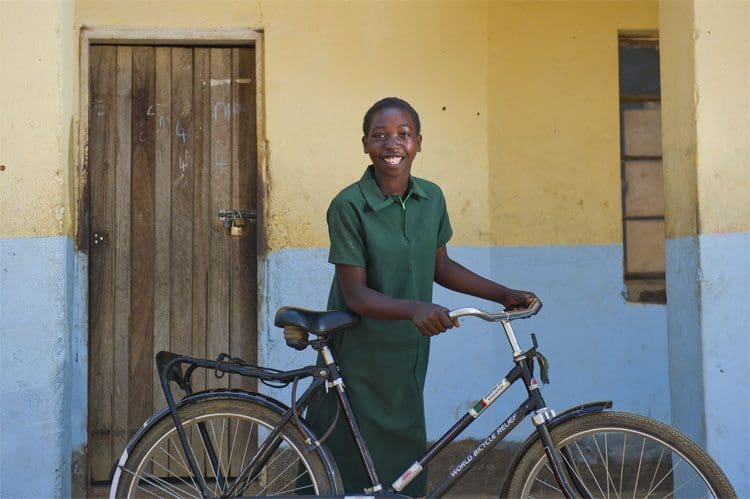 World Bicycle Relief and CycloFemme Partner