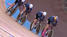 Watch the USA Women's Team Pursuit Team's winning ride at the 2020 UCI Track Cycling Worlds Championships saw Team USA. 