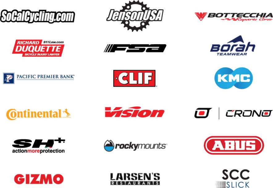 SoCalCycling.com Team Sponsors