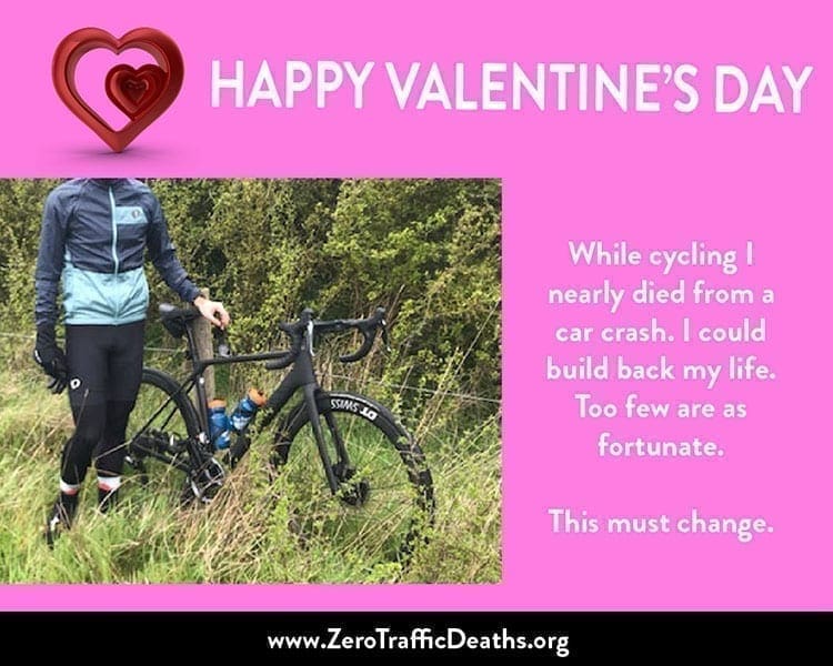 Valentine #ZeroTrafficDeaths