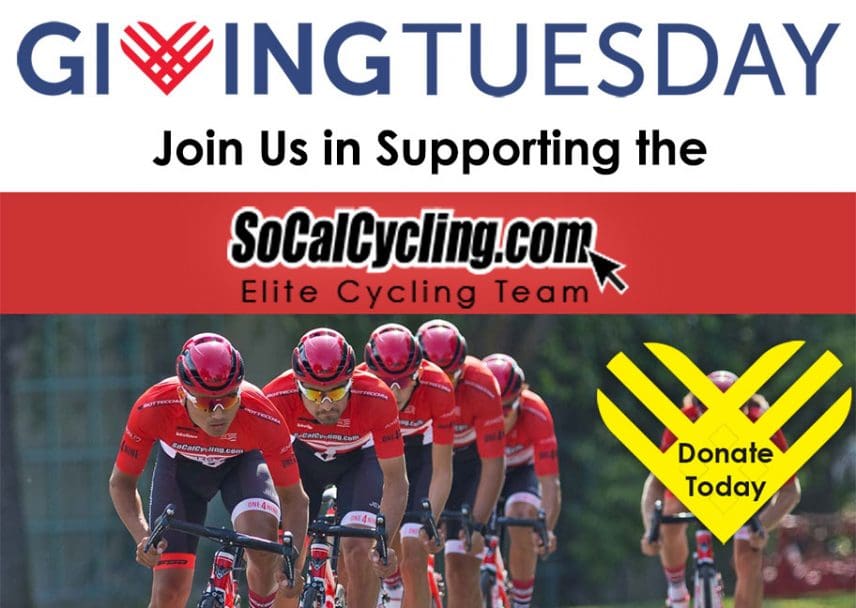 Giving Tuesday - Support the SoCalCycling.com Team