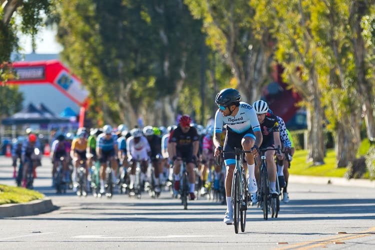 The Roger Millikan Memorial Grand Prix is a favorite early-season criterium in Southern California for bike racers to test their fitness.