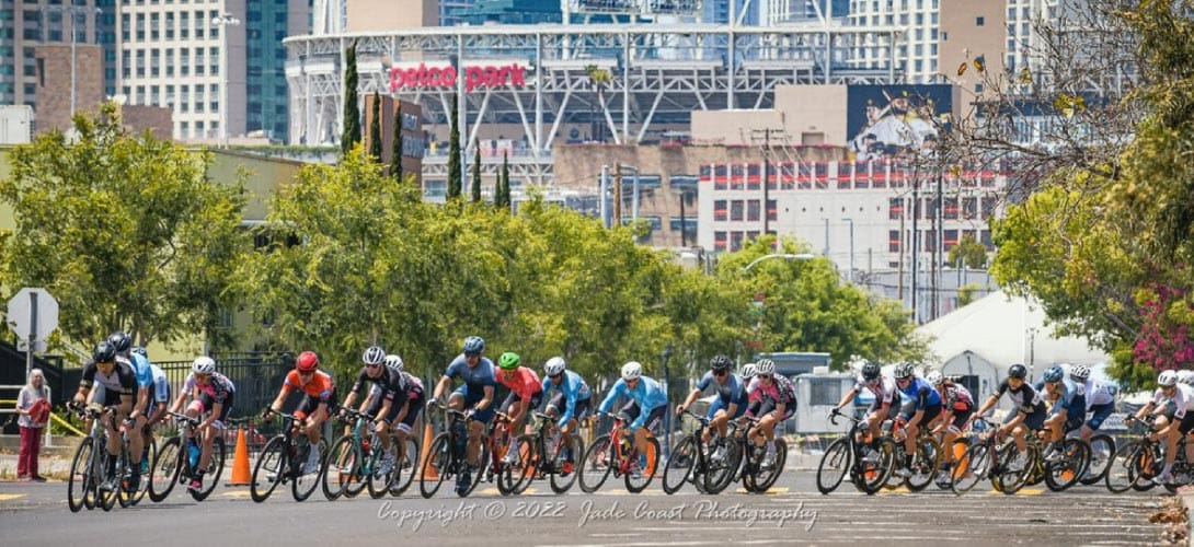 Pro racers and top-level amateurs cyclists competed at the 2024 Barrio Logan Grand Prix / Junior Criterium Championships.