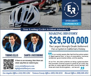 Personal injury attorneys Tobin Ellis & Santo Riccobono specialize in bicycle accident cases