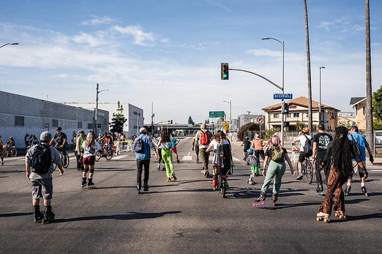 Experience 5-Miles of Open Streets Along Western Ave Between Exposition and Century Blvds