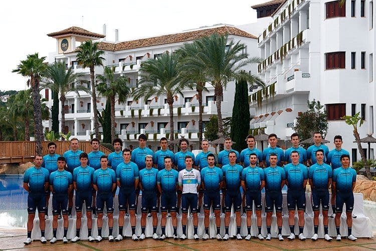 The Astana Qazaqstan professional cycling team introduces a new team, equipment, and riders for the 2025 cycling season.