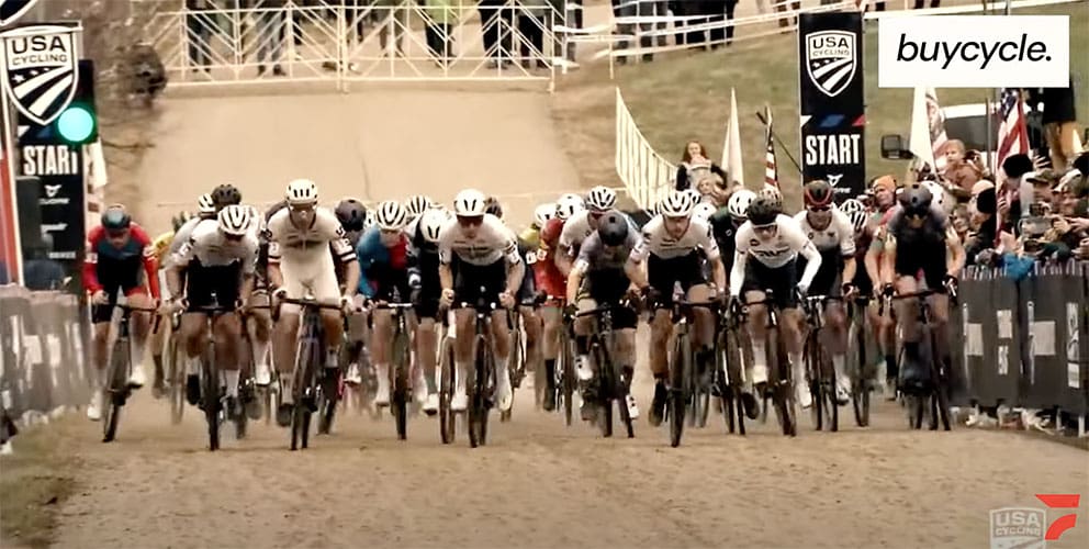 Watch video highlights from the 2024 Cyclocross National Championships. Experience the fierce competition and nail-biting finishes.