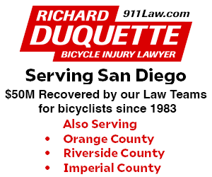 The Law Firm of Richard Duquette has recovered millions in damages for injured bicyclists and E-bicyclist since 1983.