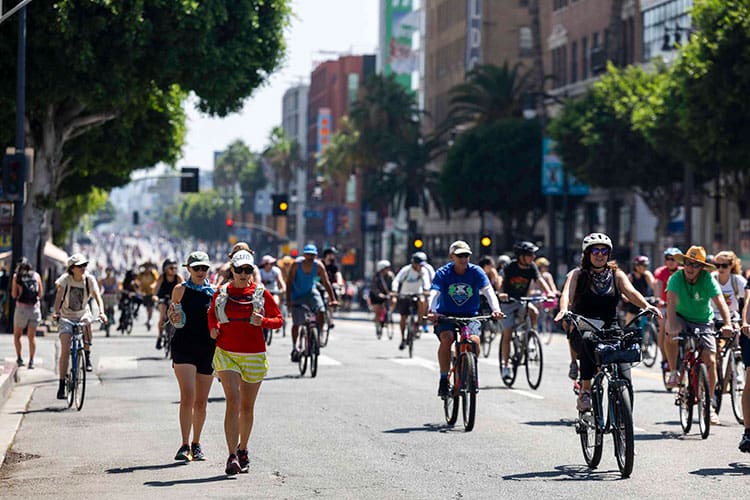 In its 15th year, CicLAvia is bringing Los Angeles together with more open streets, more miles of smiles, and more active recreation spaces.