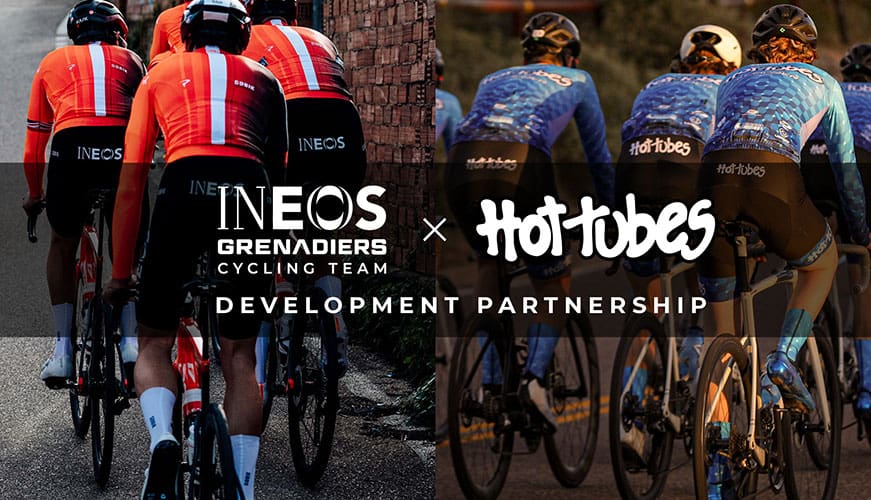 The INEOS Grenadiers have announced that the team is joining forces with the highly regarded Hot Tubes Development Cycling Team.