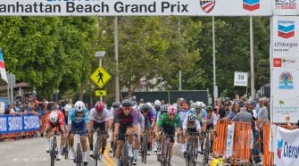 Relive the 62nd Manhattan Beach Grand Prix through photos that highlight the action and talent of elite cyclists.