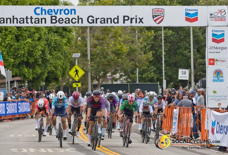 Relive the 62nd Manhattan Beach Grand Prix through photos that highlight the action and talent of elite cyclists.