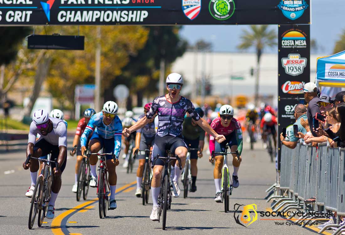 See the full 2025 Costa Mesa Grand Prix results, including SCNCA Masters Criterium Championship winners and Pro-Elite podiums.