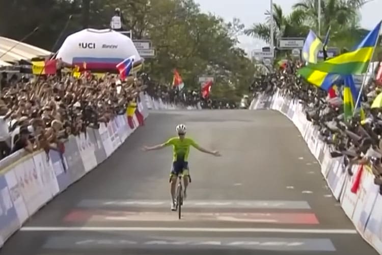 Relive the intense action of the 2025 UCI Road World Championships as riders conquer the demanding course in Kigali, Rwanda.