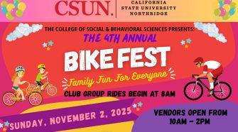 Join us for CSUN Bike Fest 2025 on November 2 for a day of cycling, fun, and community activities for all ages.