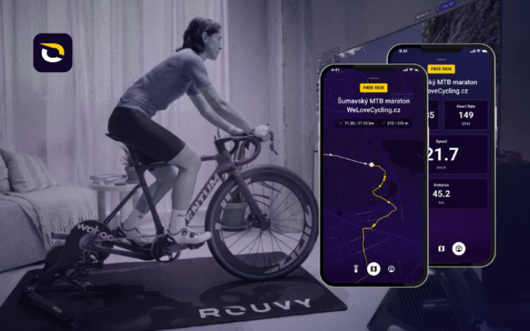 Rouvy virtual training app