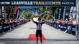 Keegan Swenson and Melisa Rollins won the 2026 Life Time Leadville Trail 100 MTB, with Swenson claiming his sixth straight title and Rollins her second victory.