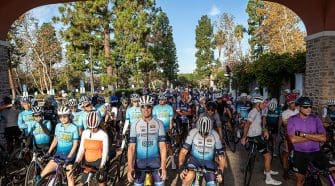 The Davis Phinney Foundation Masters Cycling Team hosted the LA26 Non-Fondo Ride bringing cyclists together from across Southern California.