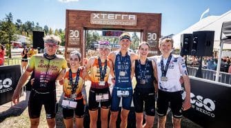 2026 XTERRA World Championship in Ruidoso, New Mexico, featuring elite off-road triathletes competing for world titles.