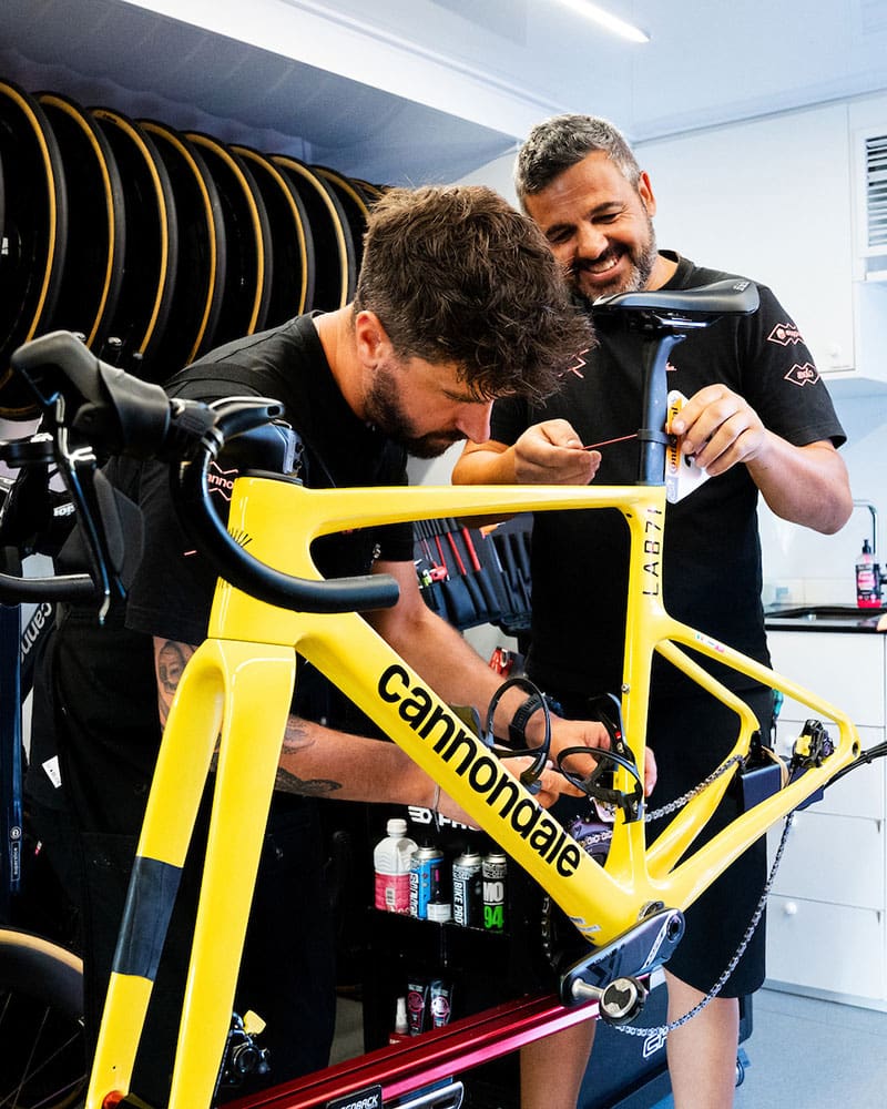Yellow SuperSix EVO